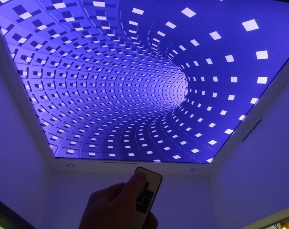 Заказать 3d натяжные потолки в г. Оленегорск